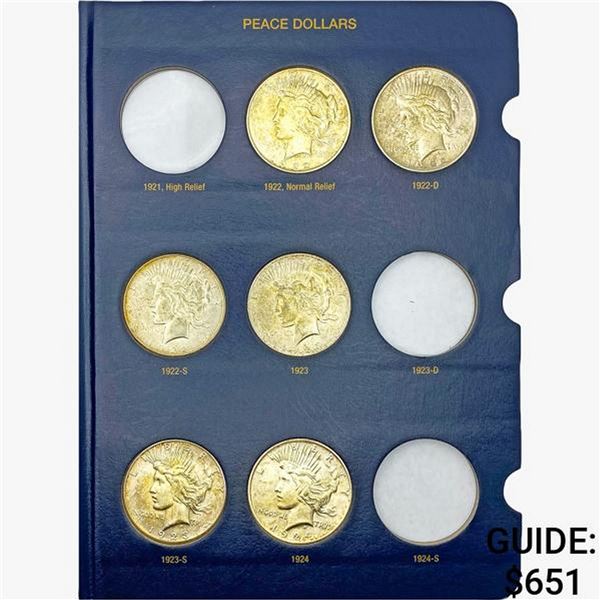 1922-1926 [8] Peace Dollar Album