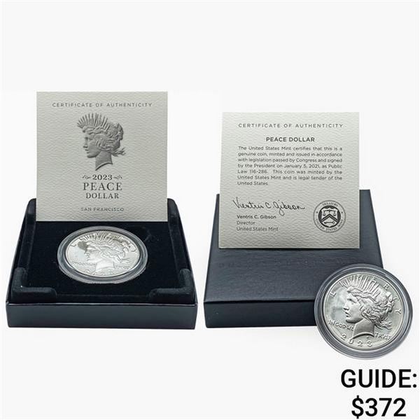 2023 [2] Peace Dollar , San Francisco