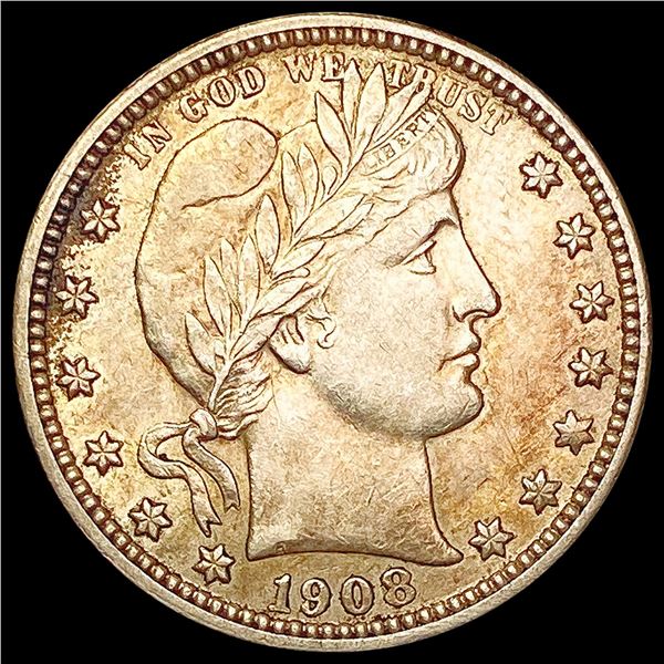 1908-O Barber Quarter CLOSELY UNCIRCULATED