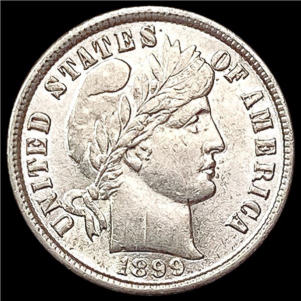 1899 Barber Dime UNCIRCULATED