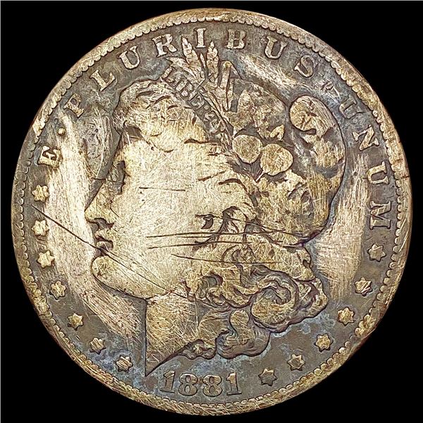 1881-CC Morgan Silver Dollar NICELY CIRCULATED