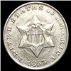 Image 1 : 1853 Silver Three Cent CLOSELY UNCIRCULATED