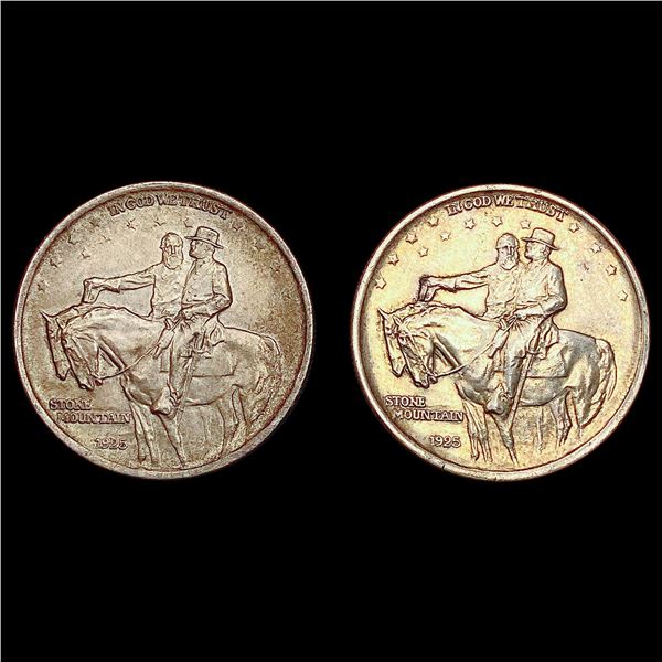 [2] 1925 Stone Mountain Half Dollar HIGH GRADE
