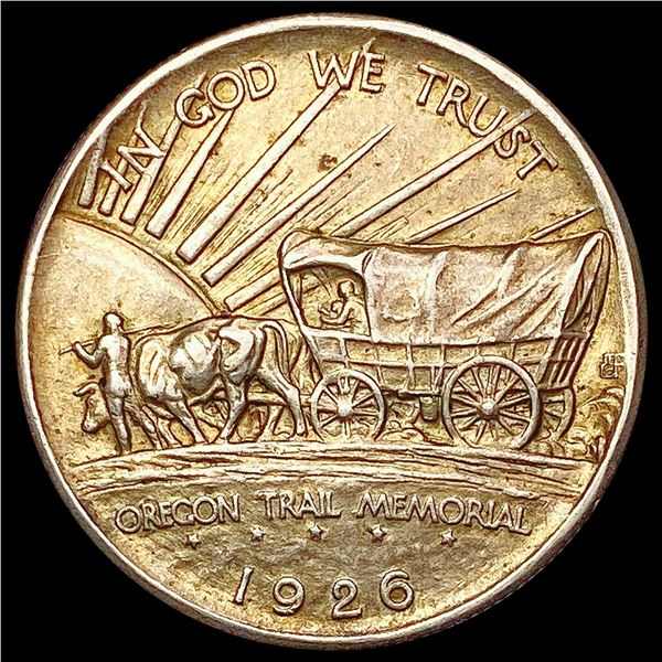1926 Oregon Trail Half Dollar UNCIRCULATED