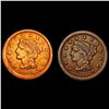 [2] 1850-1854 Braided Hair Large Cent HIGH GRADE