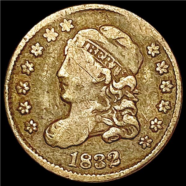 1832 Capped Bust Half Dime NICELY CIRCULATED