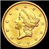 1852 Rare Gold Dollar CHOICE AU