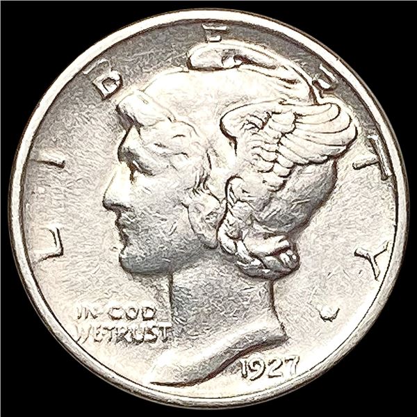1927-D Mercury Dime CLOSELY UNCIRCULATED