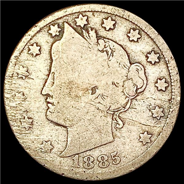 1885 Liberty Victory Nickel NICELY CIRCULATED