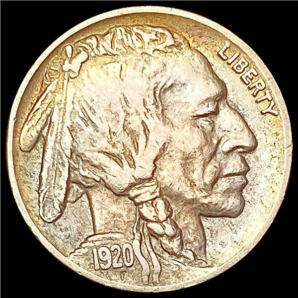 1920-D Buffalo Nickel CHOICE AU