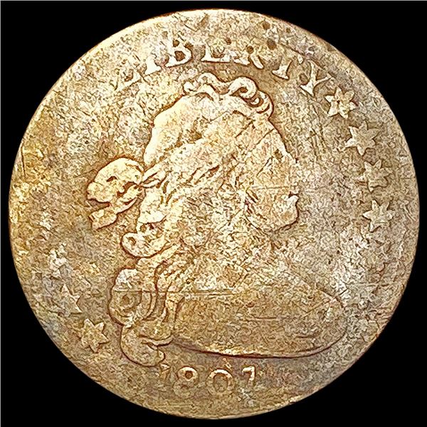 1807 Draped Bust Dime NICELY CIRCULATED