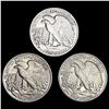 Image 2 : [3] 1936-1939 Walking Liberty Half Dollar HIGH GRADE