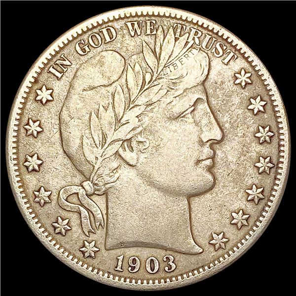 1903-S Barber Half Dollar CLOSELY UNCIRCULATED
