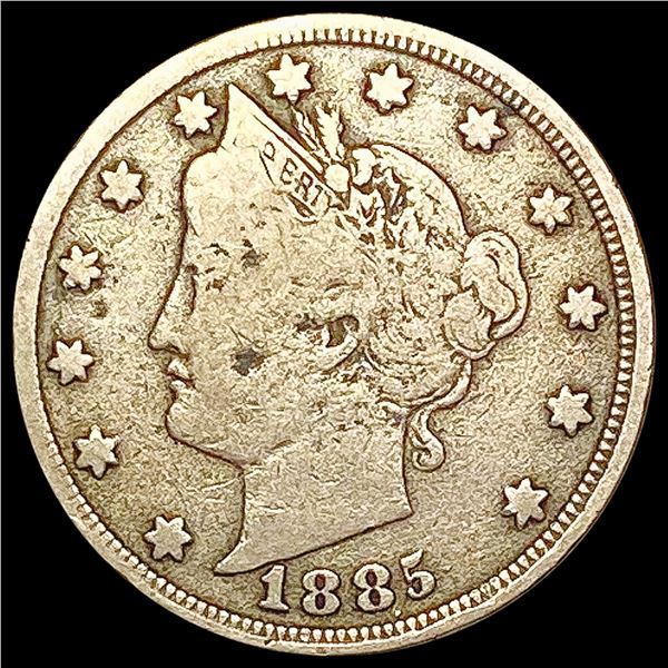 1885 Liberty Victory Nickel NICELY CIRCULATED