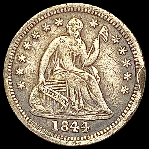 1844-O Seated Liberty Half Dime LIGHTLY CIRCULATED