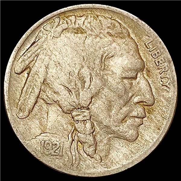 1921-S Buffalo Nickel LIGHTLY CIRCULATED