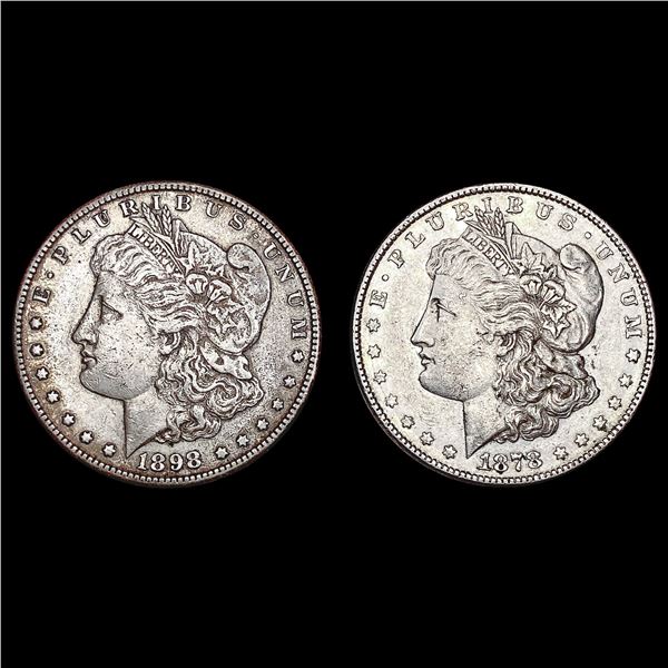 [2] 1878-1898 Morgan Silver Dollar HIGH GRADE