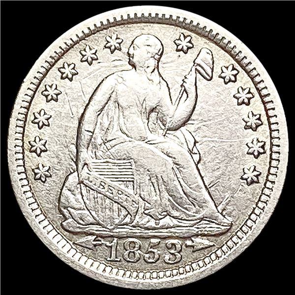 1853 Seated Liberty Half Dime UNCIRCULATED