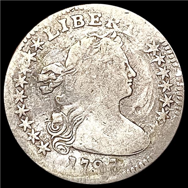 1797 Draped Bust Half Dime NICELY CIRCULATED