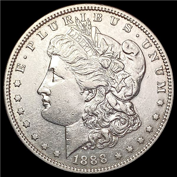 1888-S Morgan Silver Dollar CHOICE AU