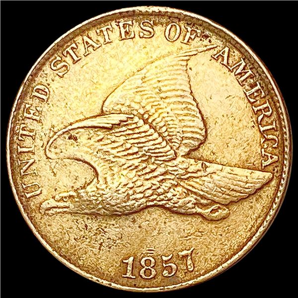 1857 Flying Eagle Cent CLOSELY UNCIRCULATED