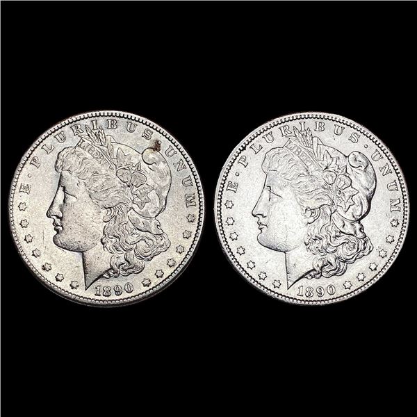[2]1890-S Morgan Silver Dollar UNCIRCULATED