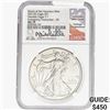 2021-S Silver Eagle NGC MS70