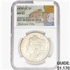 Image 1 : 1878-CC Morgan Silver Dollar NGC MS62