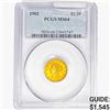 1902 $2.50 Gold Quarter Eagle PCGS MS64