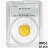 1854 $3 Gold Piece PCGS VF30