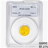 1913 $2.50 Gold Quarter Eagle PCGS AU55