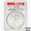 Image 1 : 2020-S Silver Eagle PCGS MS70