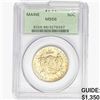 1920 Maine Half Dollar PCGS MS66