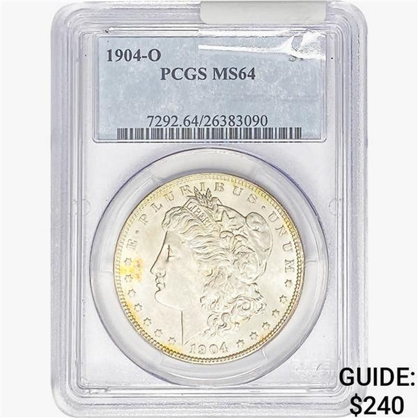 1904-O Morgan Silver Dollar PCGS MS64