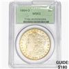 1884-O Morgan Silver Dollar PCGS MS63