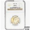 1932 Washington Silver Quarter NGC MS64