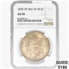 1878 REV78 Morgan Silver Dollar NGC AU58