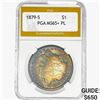 1879-S Morgan Silver Dollar PGA MS65+ PL