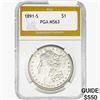 1891-S Morgan Silver Dollar PGA MS63