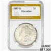 1897-O Morgan Silver Dollar PGA MS64