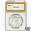 1887-S Morgan Silver Dollar PGA MS62