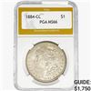 1884-CC Morgan Silver Dollar PGA MS66