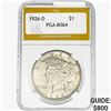1926-D Silver Peace Dollar PGA MS64