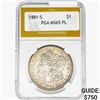 Image 1 : 1881-S Morgan Silver Dollar PGA MS65 PL