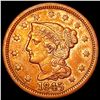 Image 1 : 1845 Braided Hair Large Cent CLOSELY UNCIRCULATED