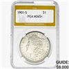 1901-S Morgan Silver Dollar PGA MS65+