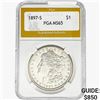 1897-S Morgan Silver Dollar PGA MS65