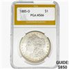 1885-O Morgan Silver Dollar PGA MS66