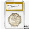 1897-O Morgan Silver Dollar PGA MS62+