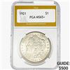1921 Morgan Silver Dollar PGA MS65+